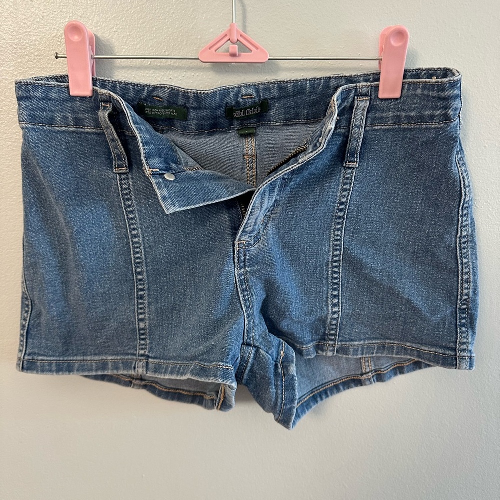 Wild Fable High Rise Blue Jean Shorts Size 4